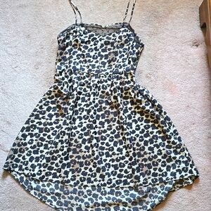 Xhilaration animal print short dress. Size XL.